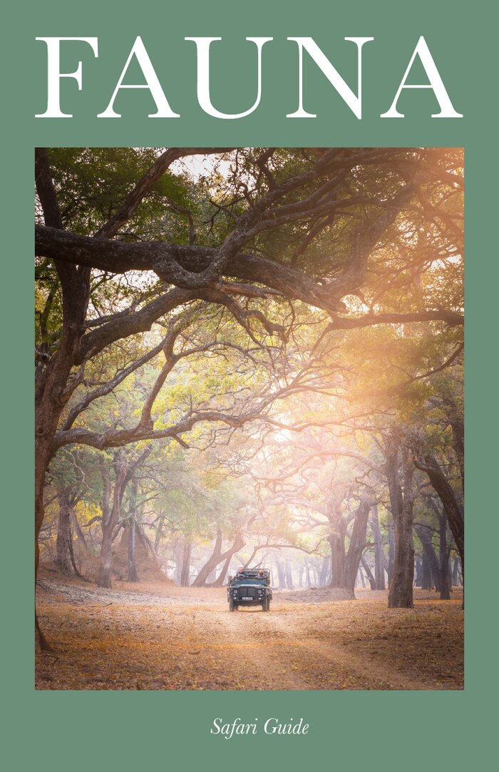 Cover of the printed Fauna Safari Guide