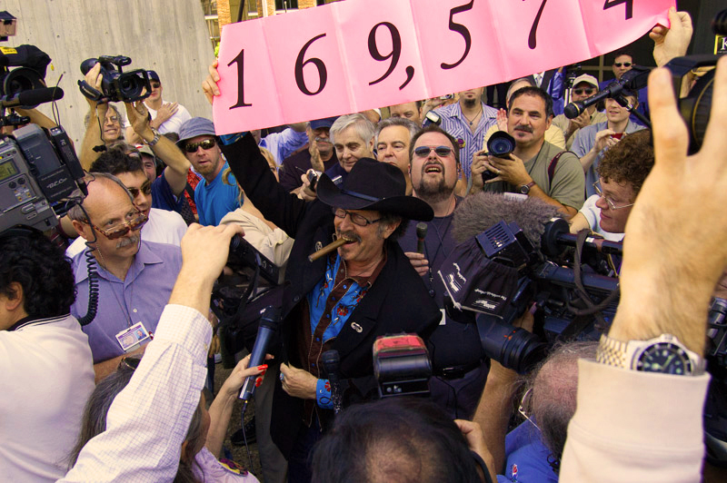 Kinky Friedman campaign photo